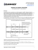 Canary Systems Yieldpoint d-Exto MPBX Instructions For Integrating preview