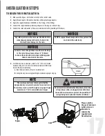 Предварительный просмотр 17 страницы Canature WaterGroup 185HTO Owner'S Manual