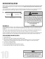 Preview for 10 page of Canature WaterGroup 85UF/DF Owner'S Manual