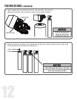 Preview for 12 page of Canature WaterGroup 85UF/DF Owner'S Manual