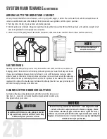 Preview for 28 page of Canature WaterGroup 85UF/DF Owner'S Manual