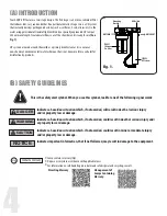 Preview for 4 page of Canature WaterGroup Aqua Flo AQUV-8R1 Owner'S Manual