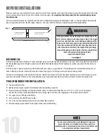 Предварительный просмотр 10 страницы Canature WaterGroup Hydrotech 485HE Owner'S Manual