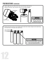 Предварительный просмотр 12 страницы Canature WaterGroup Hydrotech 485HE Owner'S Manual