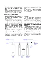 Preview for 6 page of Canature 765 Series Owner'S Manual