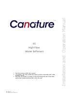 Canature 95 Series Installation And Operation Manual preview