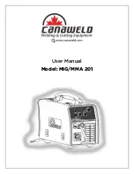 CANAWELD MIG/MMA 201 User Manual preview