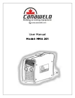 CANAWELD MMA 201 User Manual предпросмотр