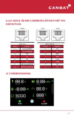 Preview for 17 page of CANBAT TECHNOLOGIES CLI120-48 User Manual