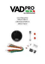 CANchecked VADpro VAD15 User Manual предпросмотр