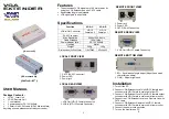 C&C TECHNIC VGA-L User Manual preview