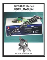 CandCNC MP3000E Series User Manual предпросмотр