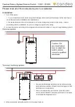 Preview for 2 page of Candeo C202 Quick Start Manual