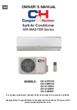 Предварительный просмотр 1 страницы C&H AIR-MASTER SeriesCH-S07RX4 Owner'S Manual