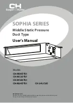 Предварительный просмотр 1 страницы C&H SOPHIA CH-24LCUO User Manual