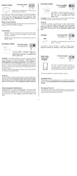Preview for 3 page of C&K systems 236i/L Installation Manual