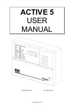 C&K systems active 5 User Manual предпросмотр