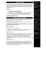 Preview for 5 page of C&K systems S802 Installation Manual