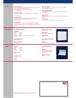 Preview for 2 page of C&K systems Securit 800L Specfications