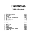 Предварительный просмотр 2 страницы C&L Marine Hullabaloo Operation Manual