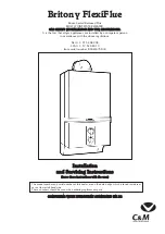 C&M Britony FlexiFlu Installation And Servicing Instructions preview