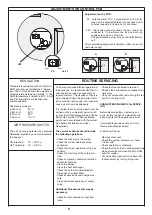 Preview for 5 page of C&M Calyadra comfort Maintenance And Service Manual