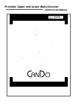 Preview for 1 page of Cando 10-0709 Instruction Manual