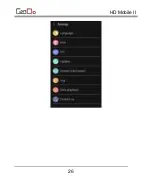Preview for 26 page of Cando HD Mobile II User Manual