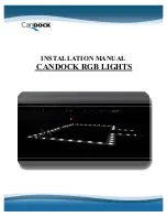 CanDock RGB Installation Manual preview