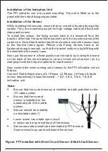 Preview for 10 page of C&S CSFPI-C13 Quick Reference Manual