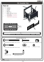 Preview for 3 page of C&T International Sorelle 605 Assembly Instruction Manual