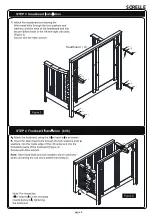 Preview for 6 page of C&T International Sorelle 605 Assembly Instruction Manual