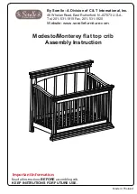 Preview for 1 page of C&T International Sorelle Modesto Assembly Instruction Manual