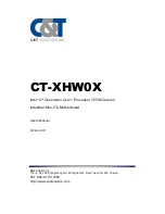 Предварительный просмотр 1 страницы C&T Solution CT-XHW0X User Manual