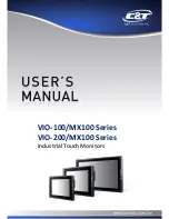 C&T Solution VIO-110C/MX100 User Manual preview