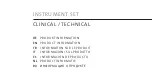 Preview for 1 page of Candulor CRS Set 10 Product Information