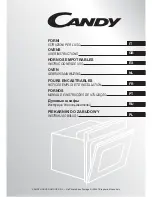 Candy 20034665 User Instructions preview