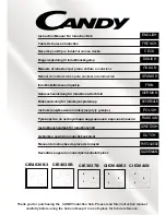 Candy 3 CIE3640X Instruction Manual preview