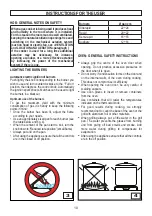 Preview for 10 page of Candy 33001205 Instructions And Advice For Installing, Using And Servicing