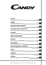 Preview for 1 page of Candy 33703004 User Instructions