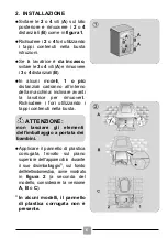 Предварительный просмотр 6 страницы Candy 496TWMB6/1-S Manual