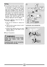 Предварительный просмотр 60 страницы Candy 496TWMB6/1-S Manual