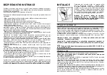 Предварительный просмотр 45 страницы Candy 700 Installation & Maintenance Manual