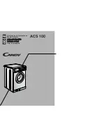 Candy ACS 100 User Instructions предпросмотр