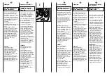 Preview for 17 page of Candy Alise CBL 1355 User Instructions