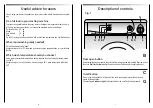 Preview for 4 page of Candy AQ 125 Instructions For Use Manual