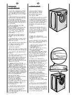 Предварительный просмотр 2 страницы Candy AQUA 2D User Instructions