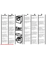Предварительный просмотр 2 страницы Candy Aquamatic 10 T User Instructions