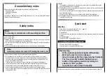 Preview for 3 page of Candy Aquamatic Instructions For Use Manual