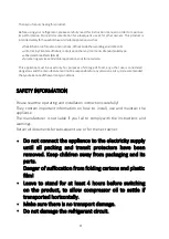 Preview for 4 page of Candy BI SD 177 User Manual